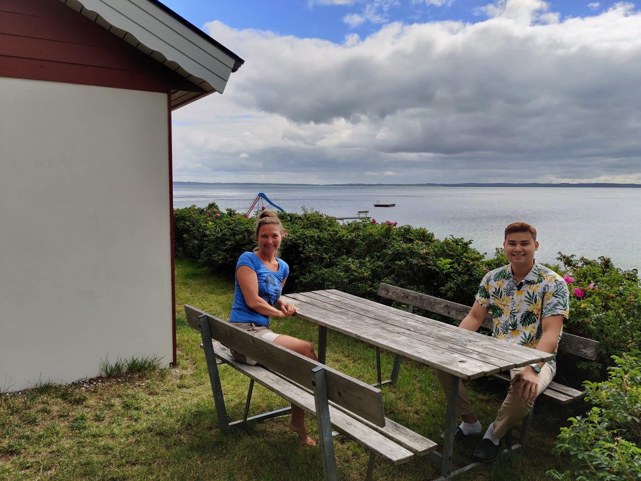 Røde hus udenfor Røde hus udenfor
